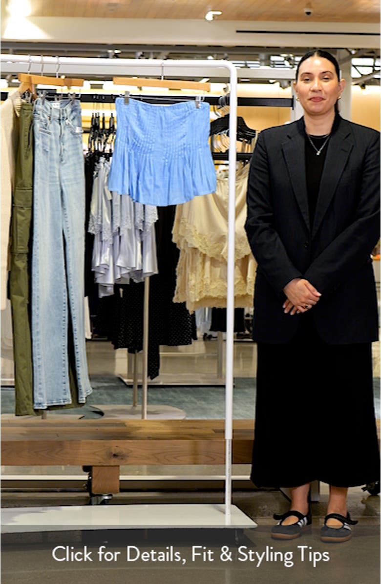 Cagnes Pintuck Pleat Strapless Top, sales video thumbnail