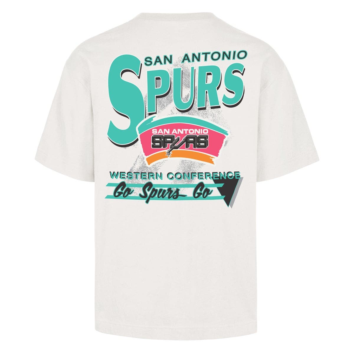'47 Men's '47 White San Antonio Spurs Under Bar Foundation T-Shirt (Men ...