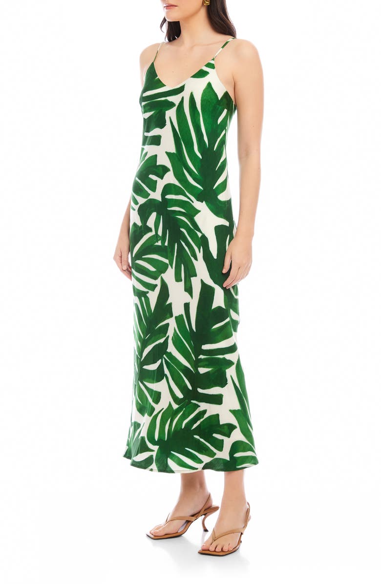 FIFTEEN TWENTY Carie Bias Slipdress, Alternate, color, Print