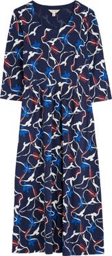 Seasalt Cornwall Emily Abstract Print Dress
