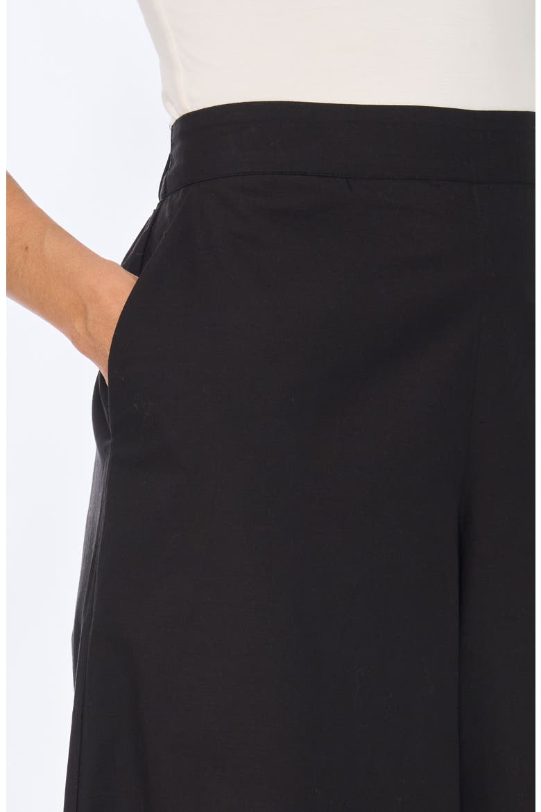 Embroidered Cutout Crop Pants, Alternate, color, RICH BLACK
