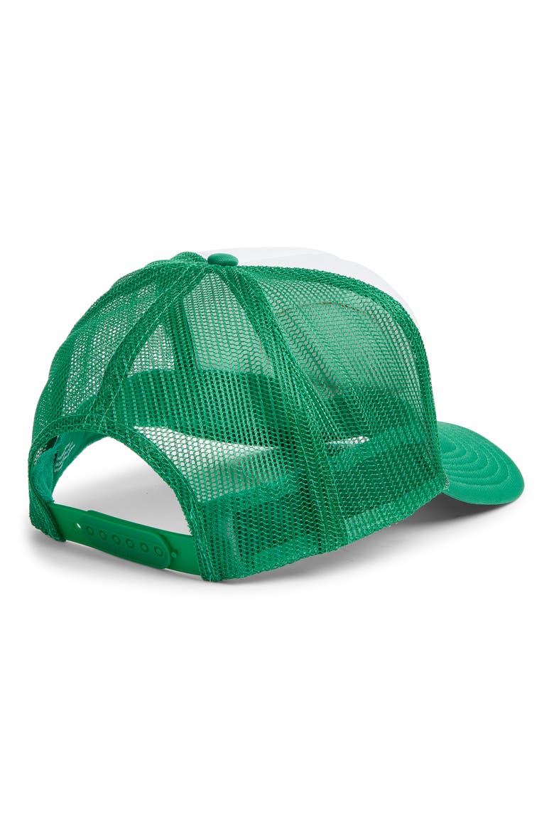 Stay Pono Trucker Hat, Alternate, color, GREEN