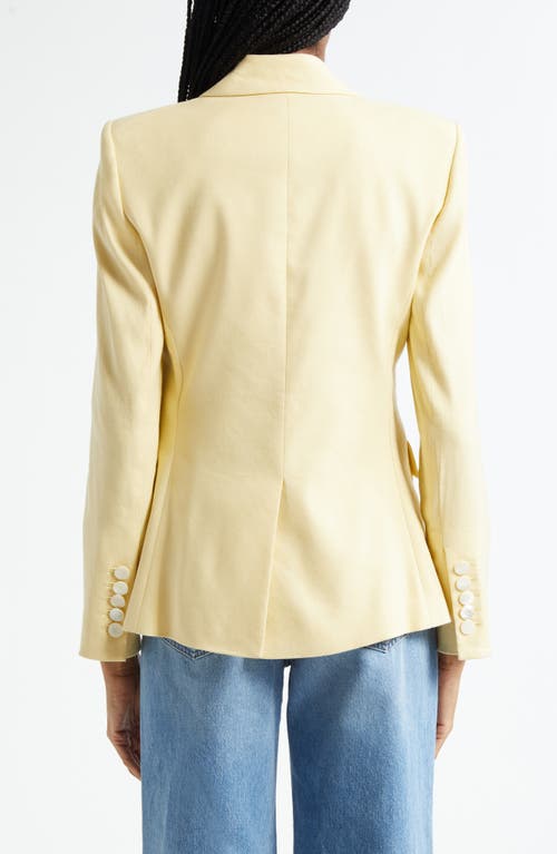 Veronica Beard Miller Stretch-linen Dickey Jacket In Brown