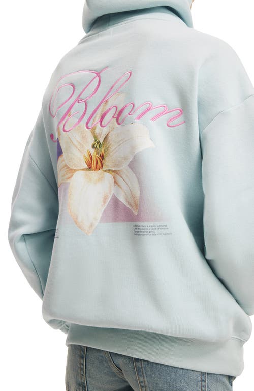 Cotton On Graphic Fleece Hoodie In Gray