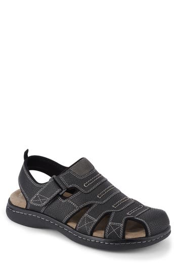 Dockers ® Searose Comfort Fisherman Sandal In Black