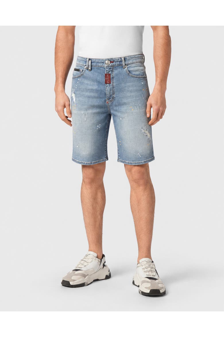 Denim Formentera Shorts Basic Men, Main, color, Strong Ocean