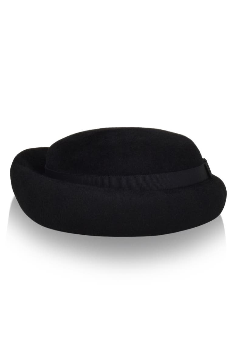 Gigi Burris Millinery Laura Velour Felt Cap, Alternate, color, 