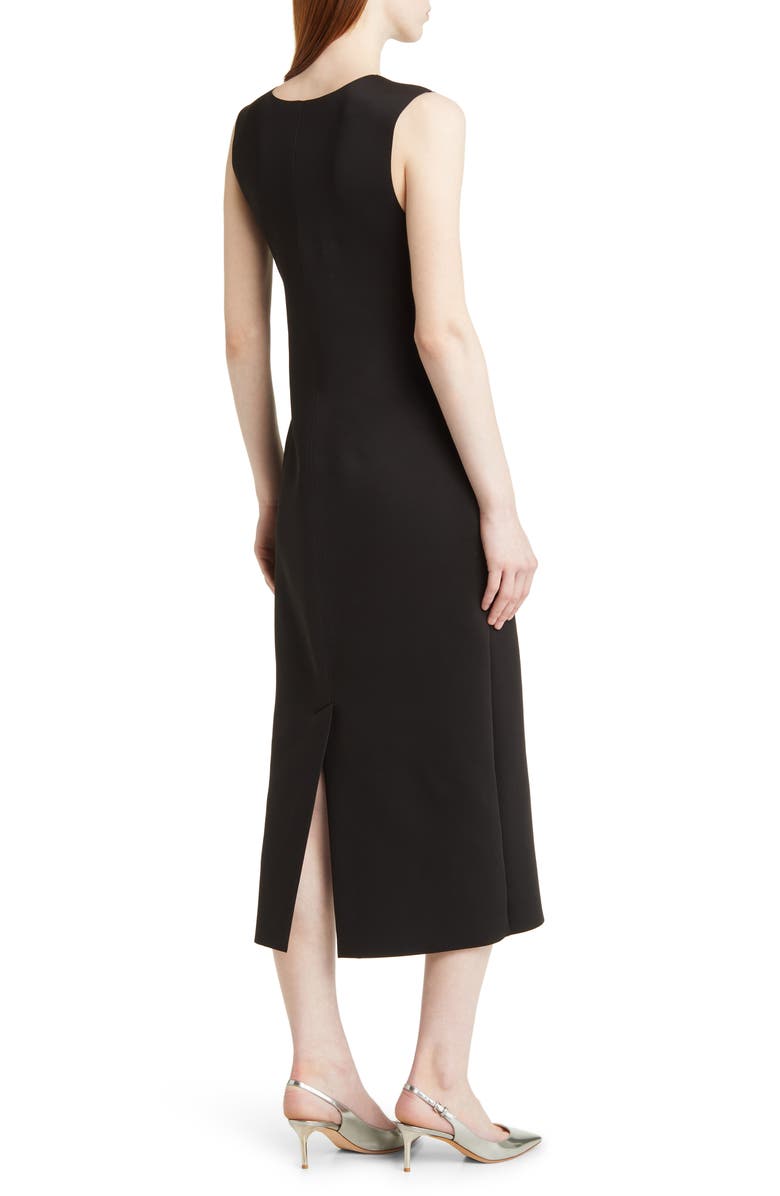 Nordstrom Sleeveless Sculpted Scuba Knit Dress, Alternate, color, 