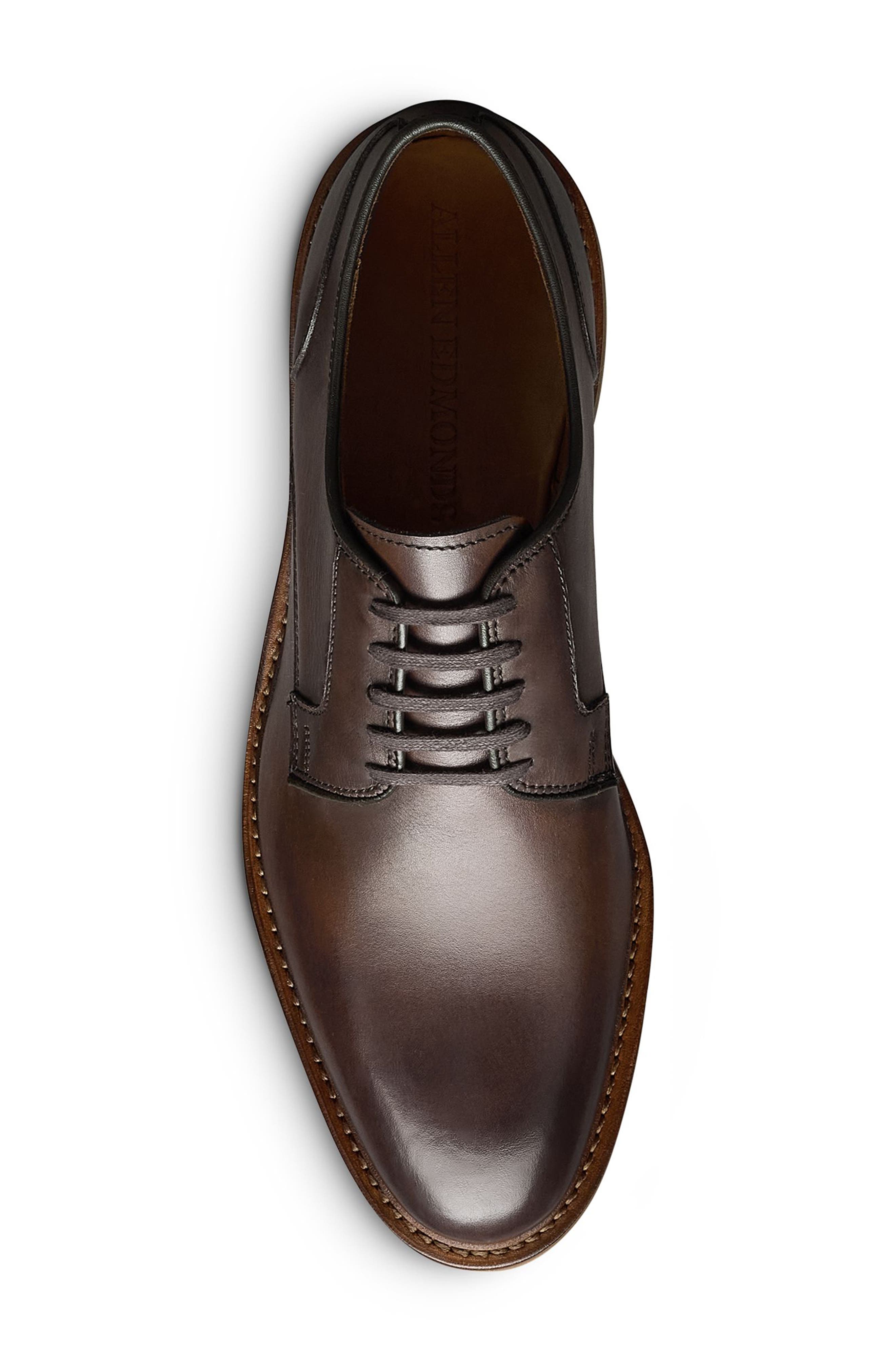 Allen Edmonds Walker Verse Derby, Alternate, color, Chili