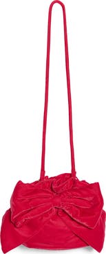 Free People Belle Velvet Bow Bag