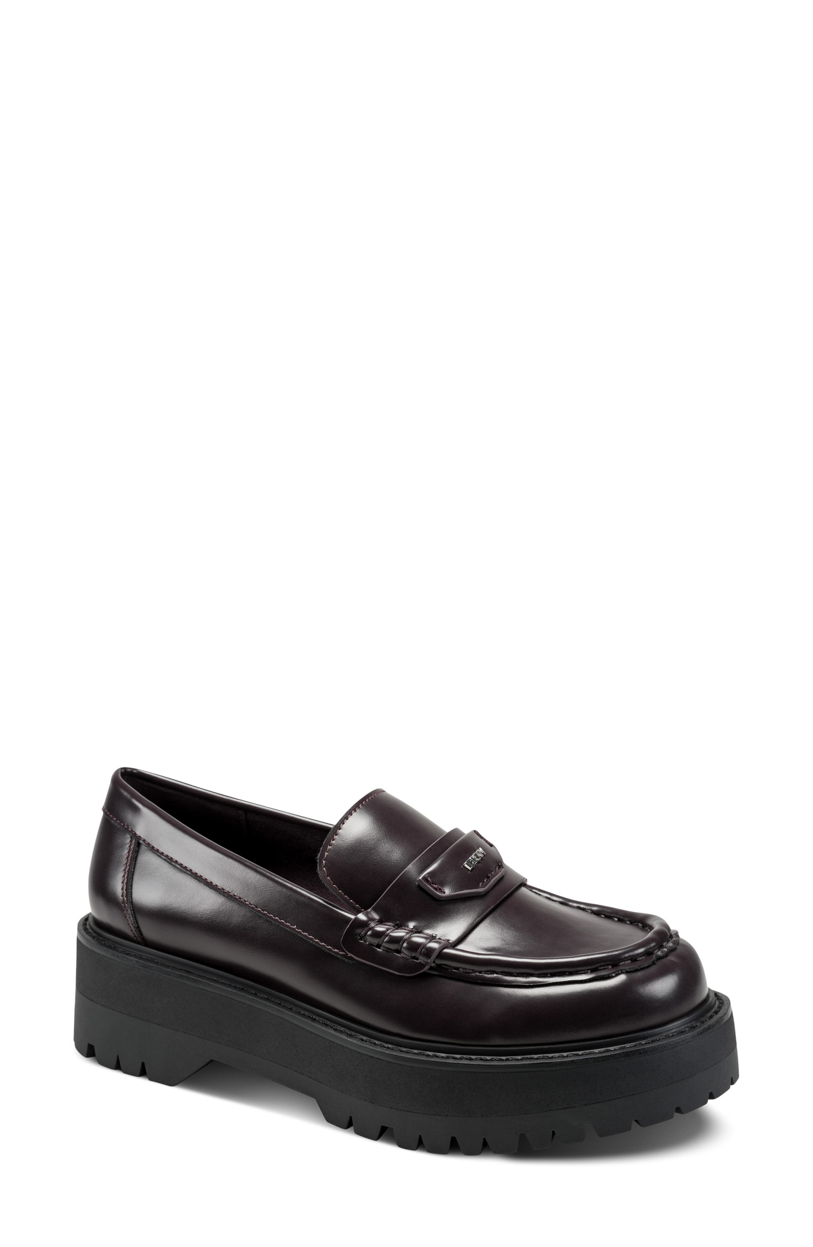 DKNY Belisa Platform Lug Loafer, Main, color, 