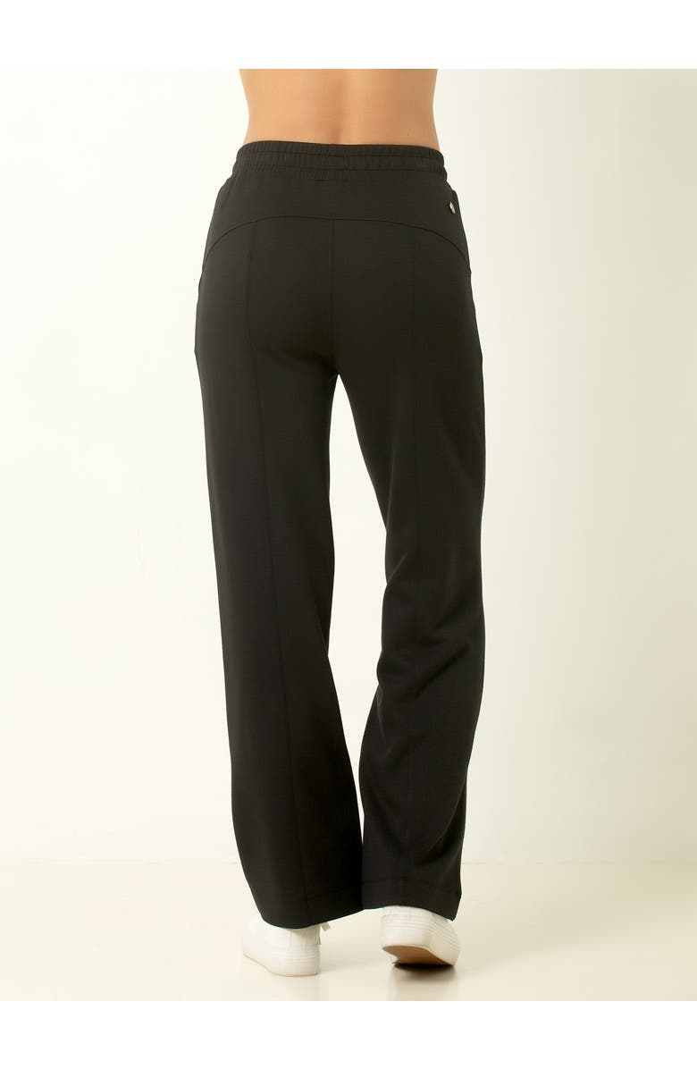 Single Stitch Ultra Soft Wide Leg Pant, Alternate, color, Black