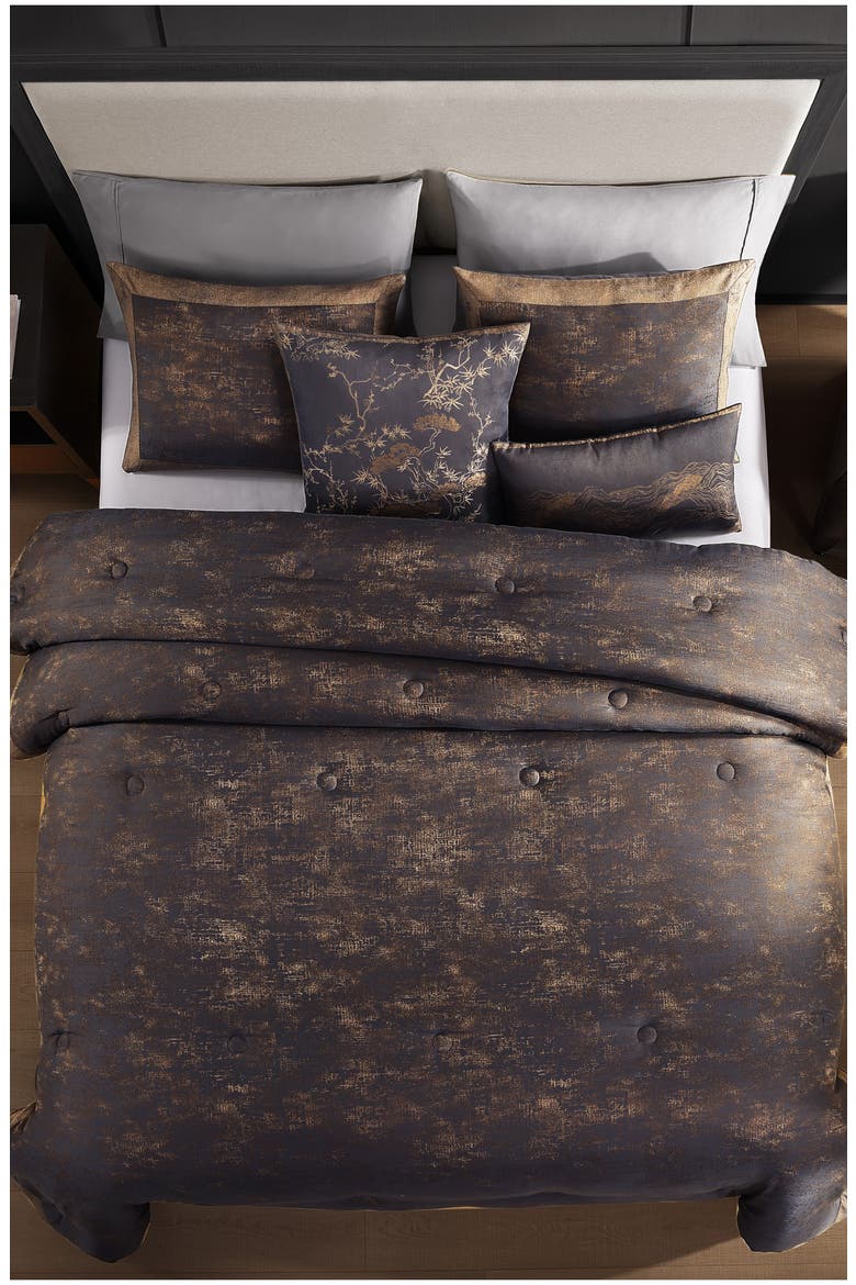Texture Jacquard Comforter Set, Alternate, color, GREY