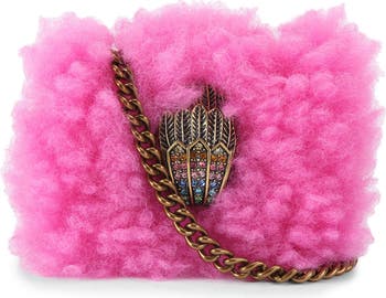 Kurt Geiger London Micro Kensington Faux Fur Crossbody Bag  display picture 3