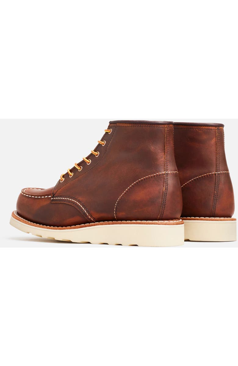 Red Wing Heritage Classic Moc<sup>®</sup> Rough & Tough Leather Boot, Alternate, color, Copper Rough & Tough