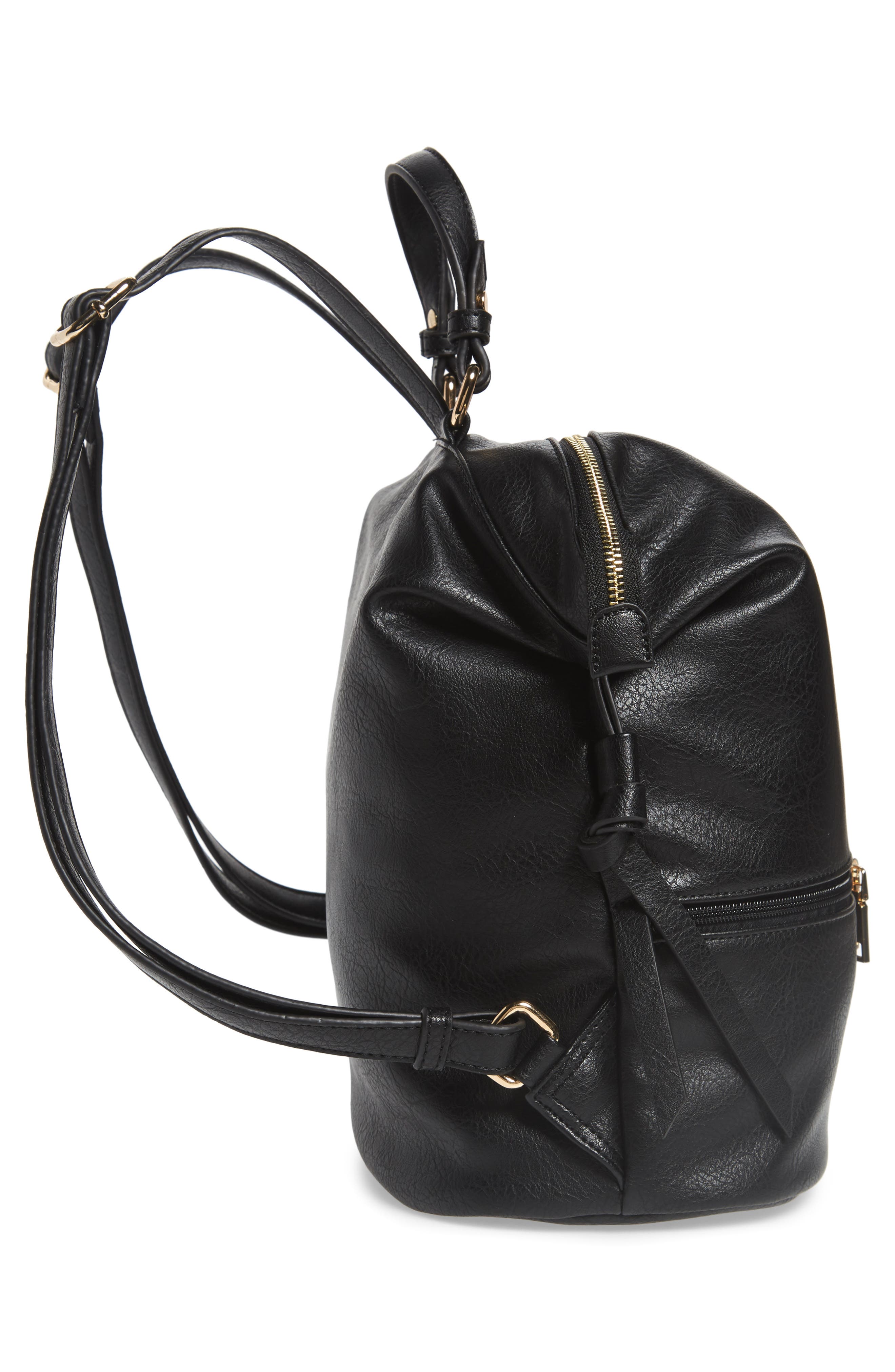 Sole Society Cyndi Faux Leather Backpack, Alternate, color, 