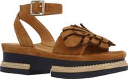 L'Amour des Pieds Alaric Ankle Strap Platform Sandal