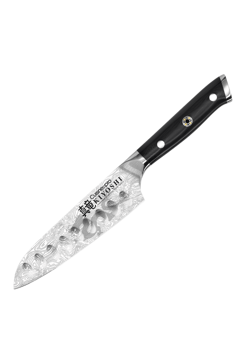 KIYOSHI® 5"  Santoku, Main, color, Silver