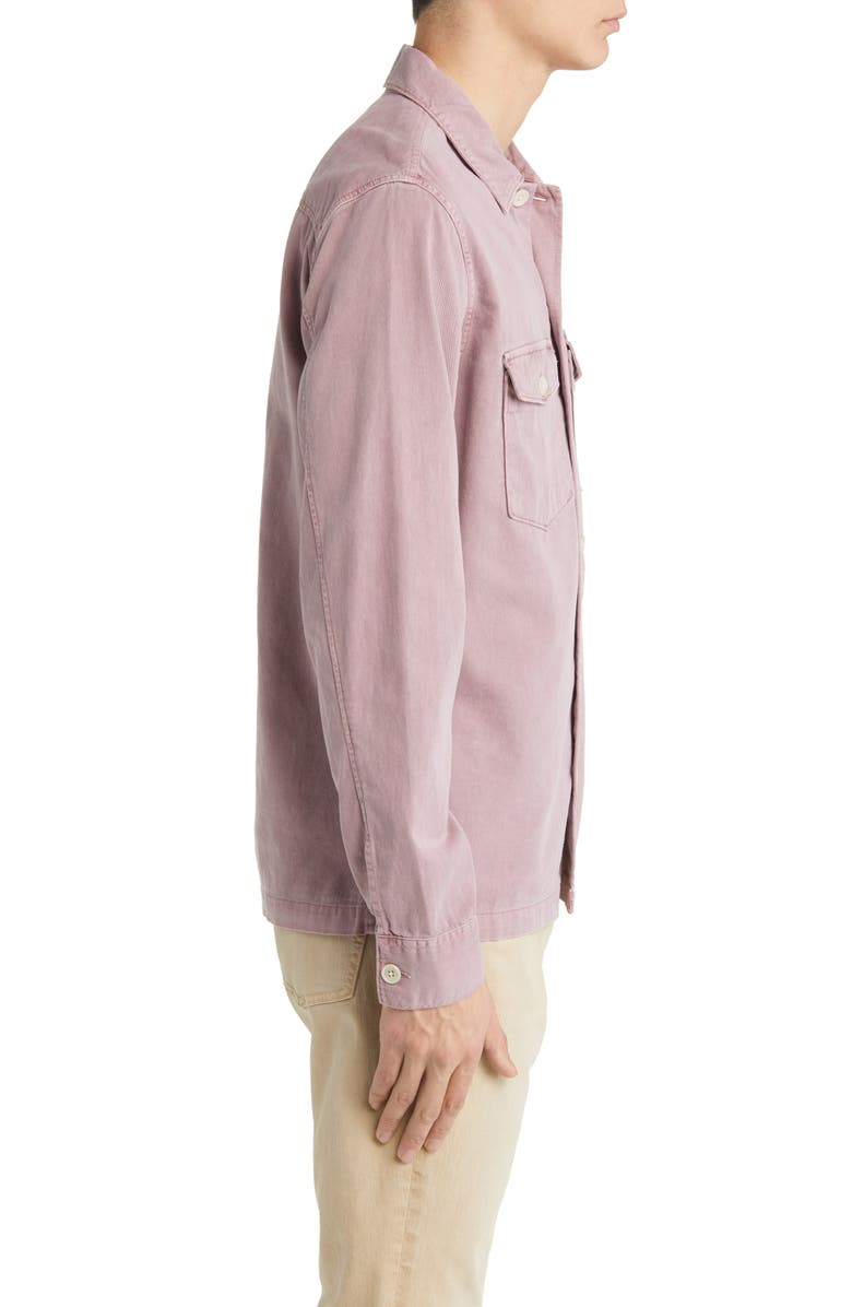 AllSaints Spotter Button-Up Shirt Jacket, Alternate, color, Ashed Pink