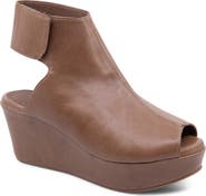 Chocolat Blu Cutout Wedge Sandal