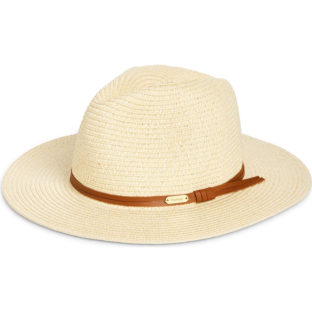 Barbour Evelyn Trilby Upf 40+ Fedora In Natural