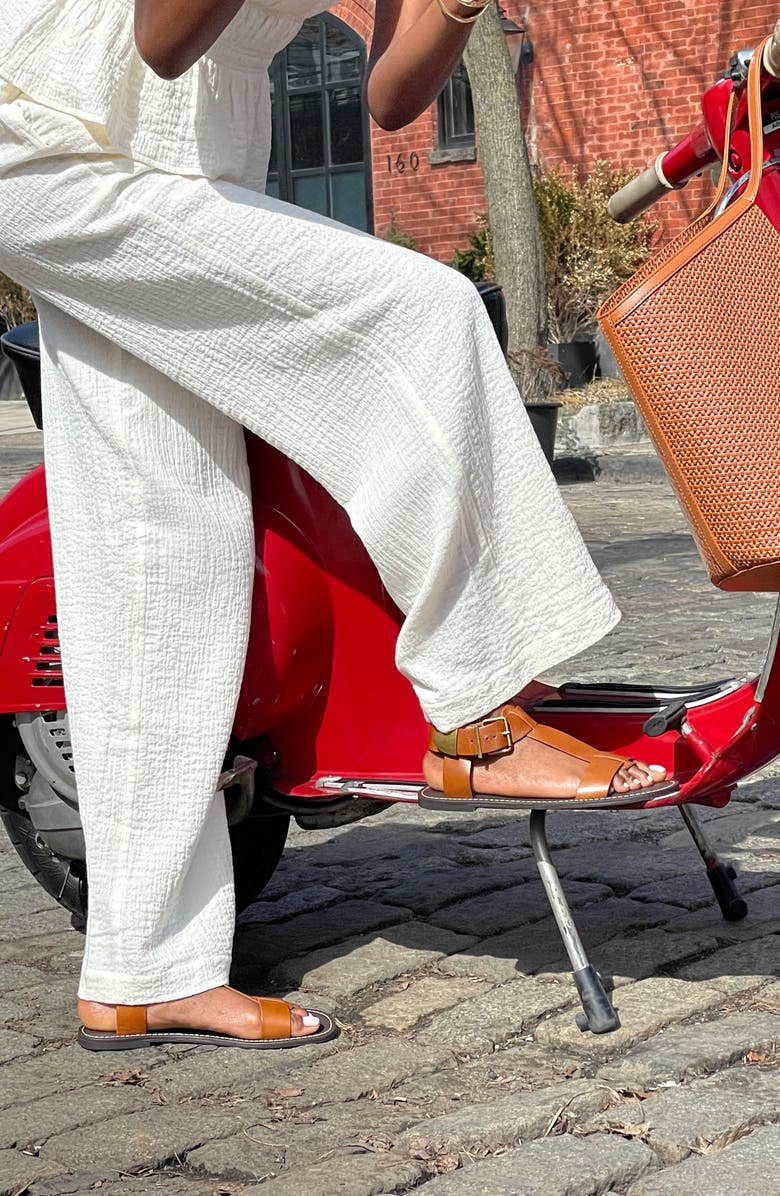 Steve Madden Brazinn Gladiator Sandal, Alternate, color, Tan Leathe