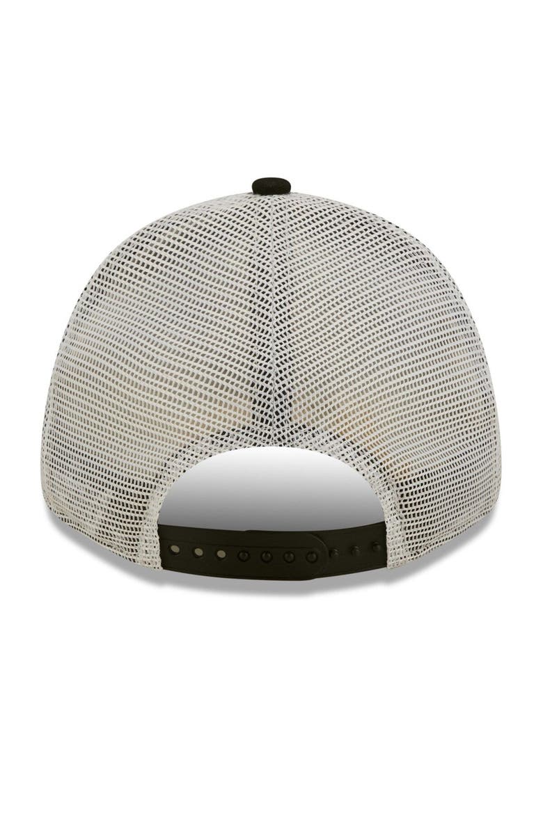 New Era Men's New Era Navy/White Boston Red Sox Logo Patch 9FORTY Trucker Snapback Hat, Alternate, color, Navy