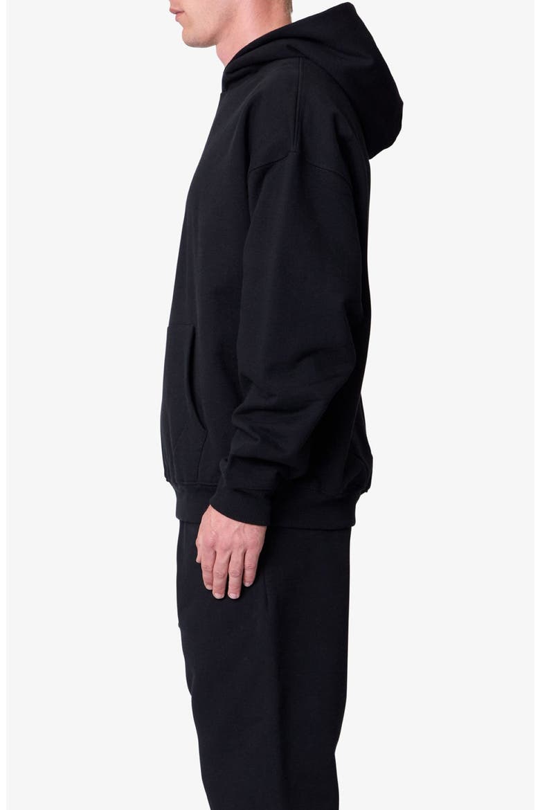 Heavy Basic Cotton Hoodie, Alternate, color, BLACK
