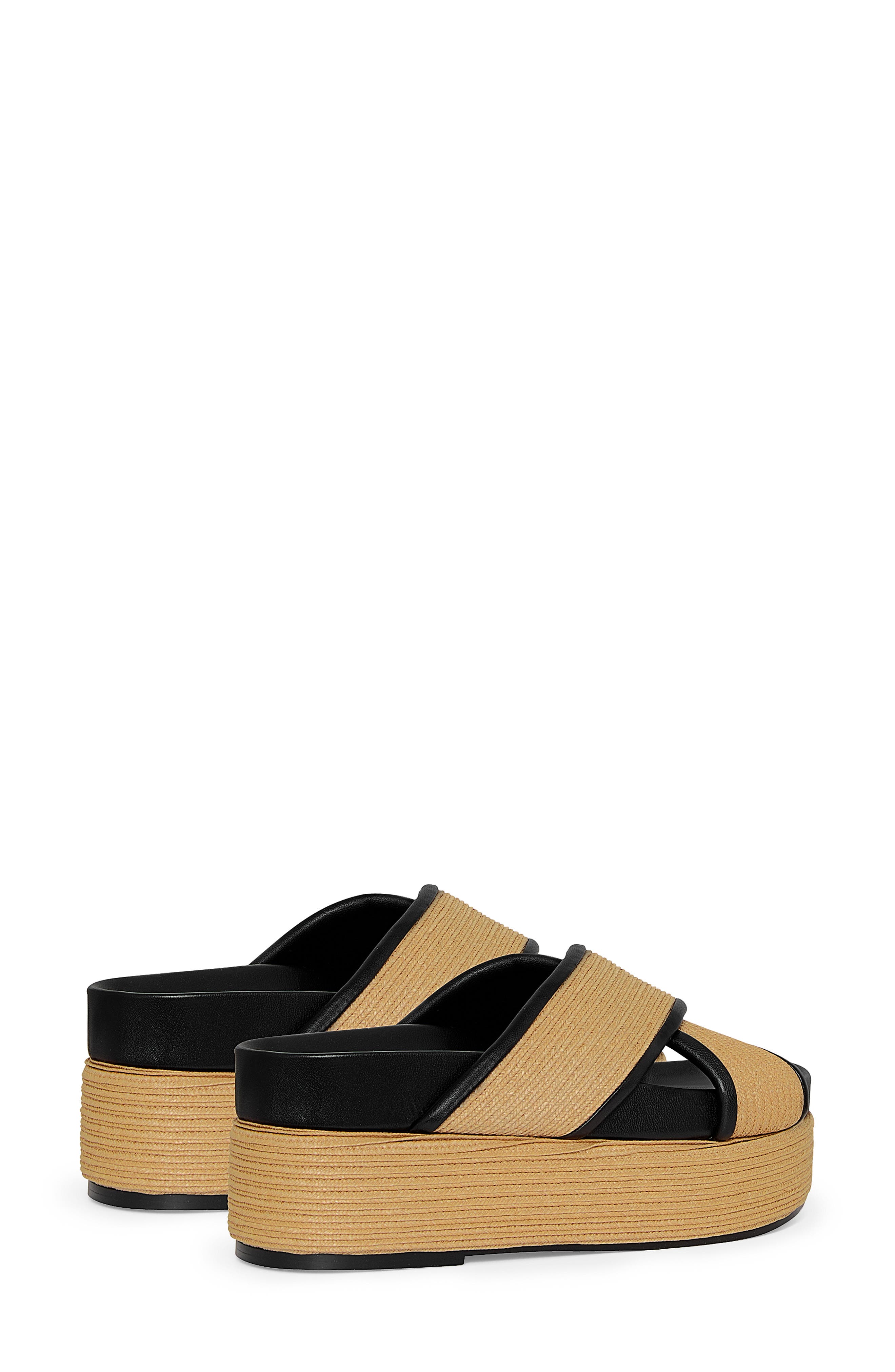 Rebecca Minkoff Woven Platform Sandal, Alternate, color, 