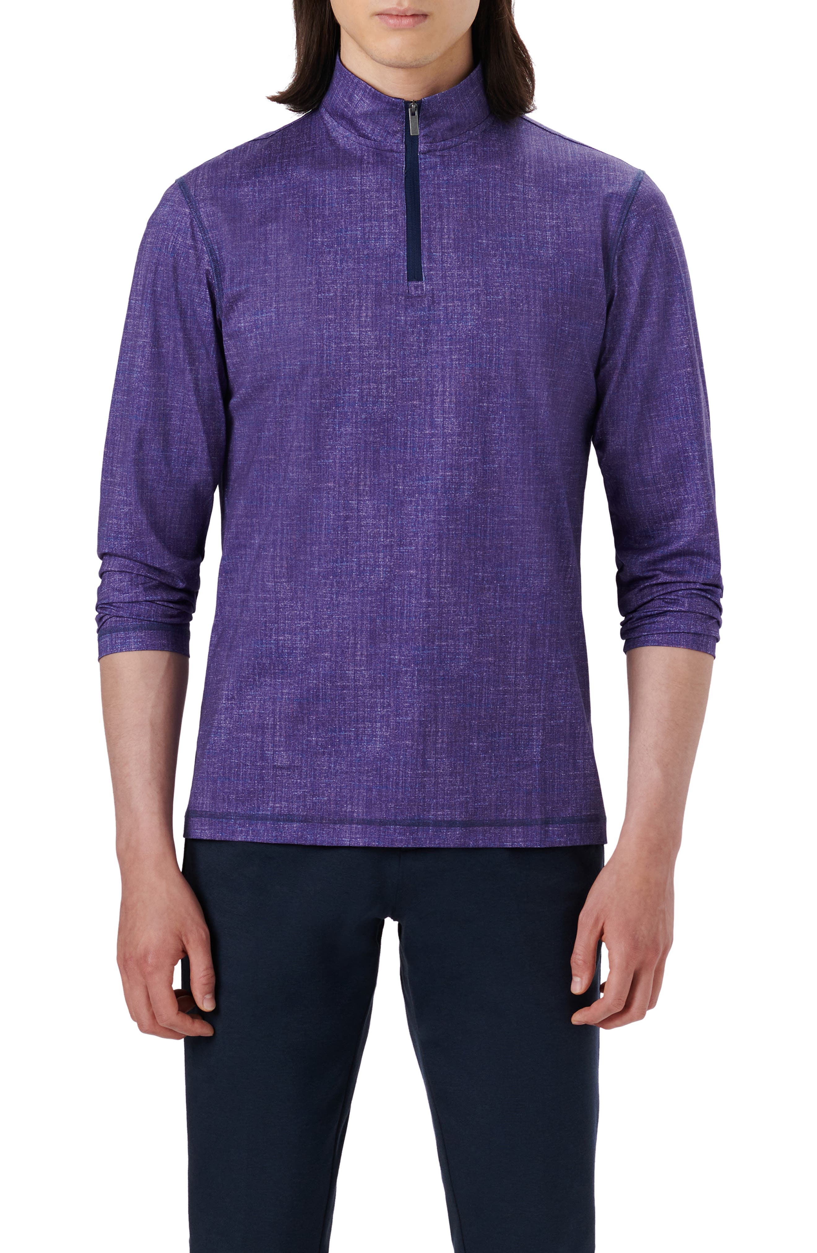 OoohCotton® Quarter Zip Pullover
