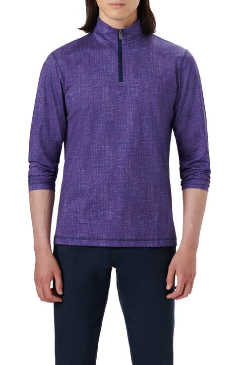 OoohCotton® Quarter Zip Pullover