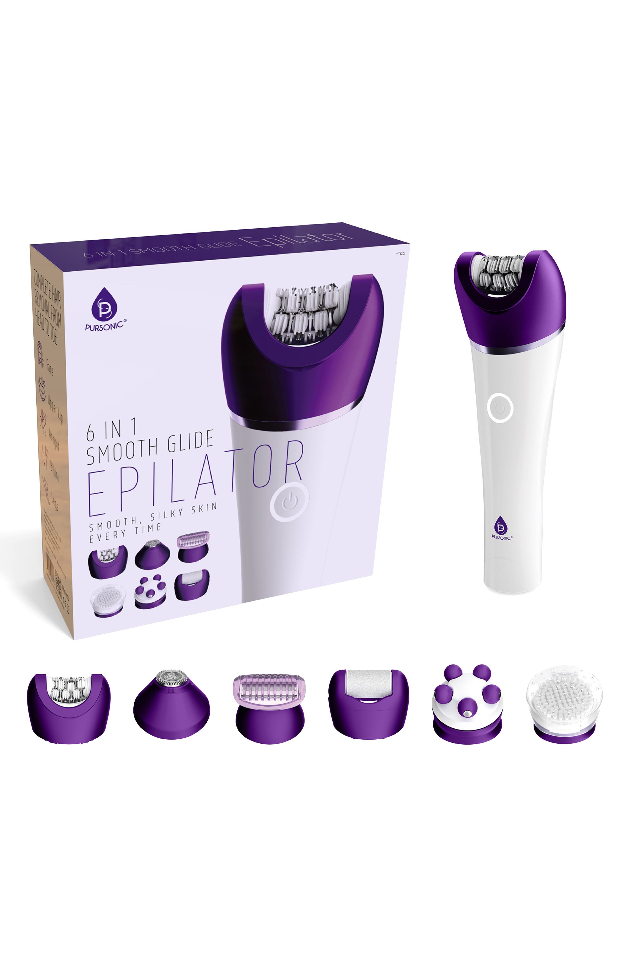 6-in-1 Smooth Glide Epilator