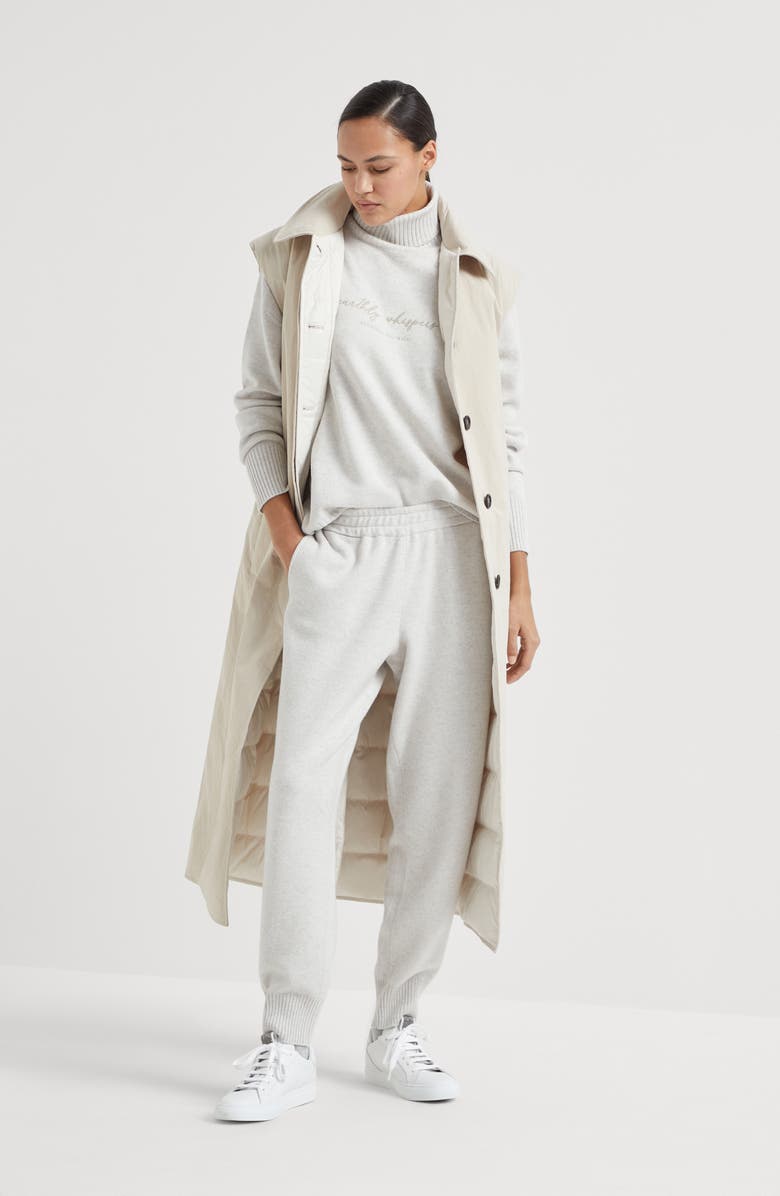 Brunello Cucinelli Knit trousers, Alternate, color, 