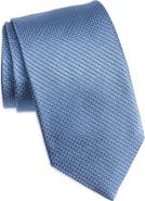 David Donahue Jacquard Silk Tie