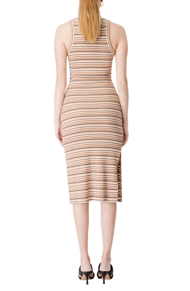Bardot Semra Stripe Knit Midi Dress, Alternate, color, 