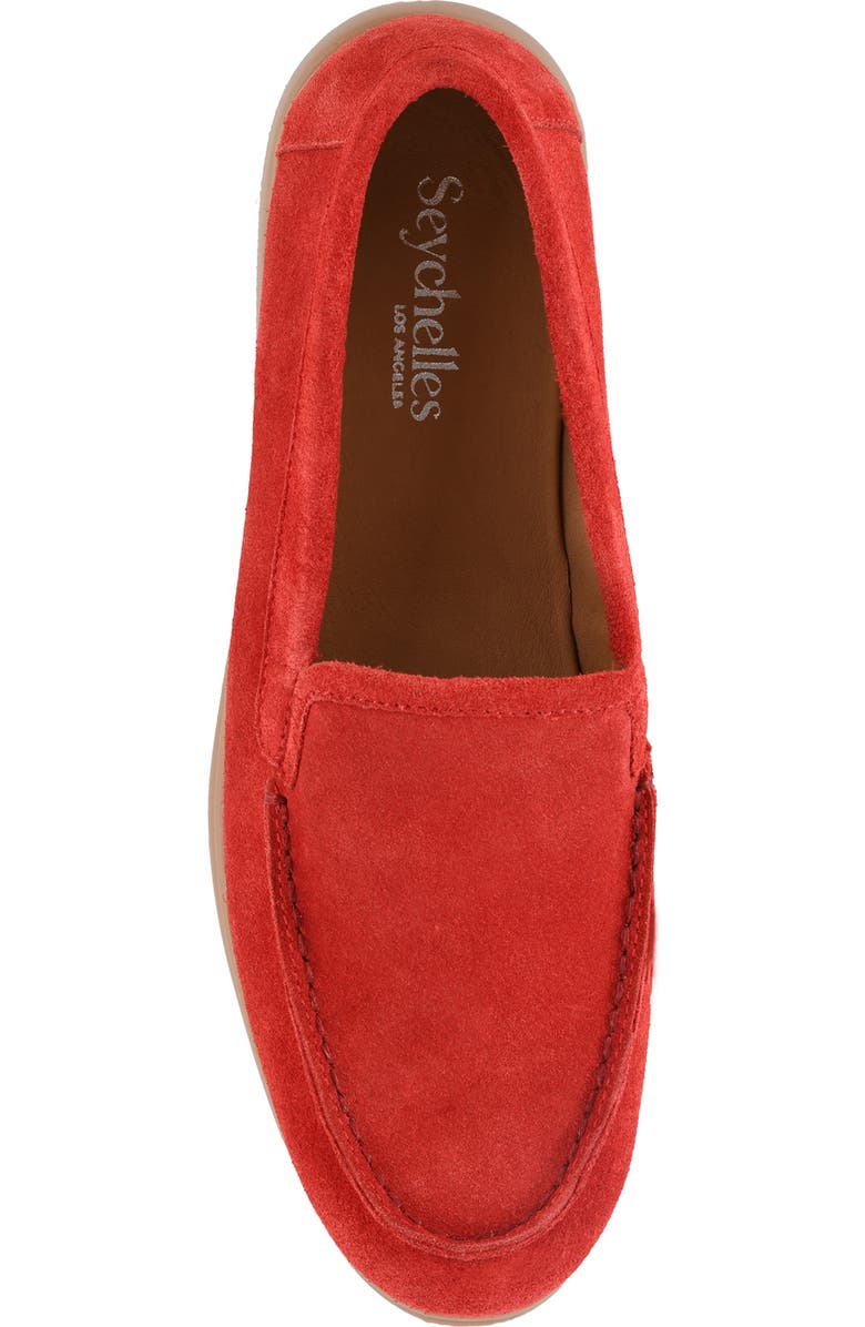 Seychelles Sail Away Loafer, Alternate, color, Red