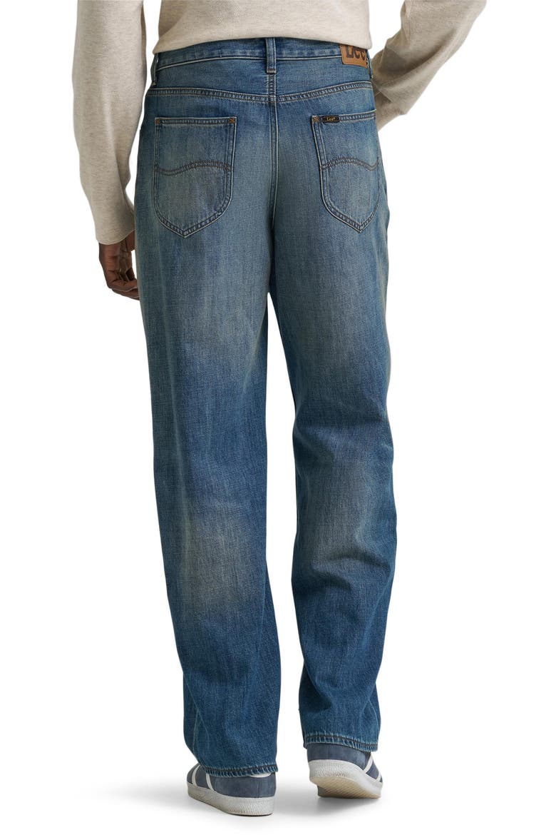 Henry High Waist Baggy Leg Jeans, Alternate, color, BACKBEAT