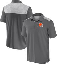 FANATICS Men's Fanatics Gray Cleveland Browns Long Shot Polo