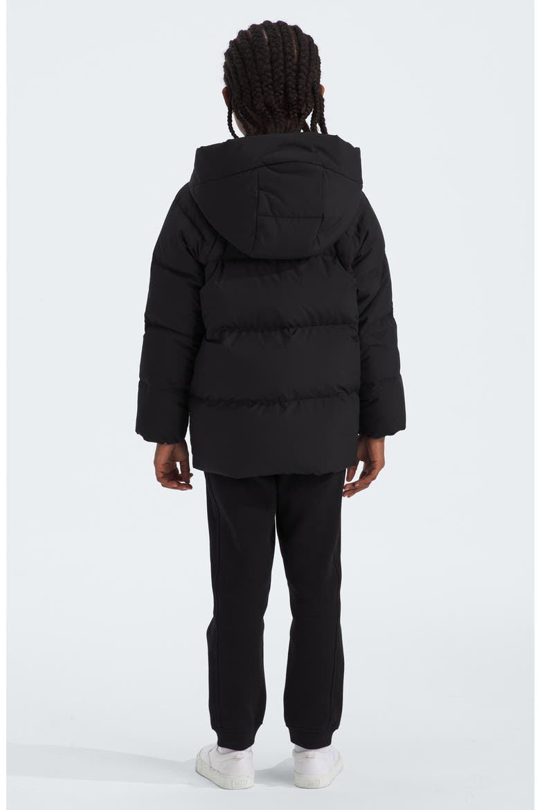 Kids' North Down Fleece Lined Parka, Alternate, color, TNF BLACK