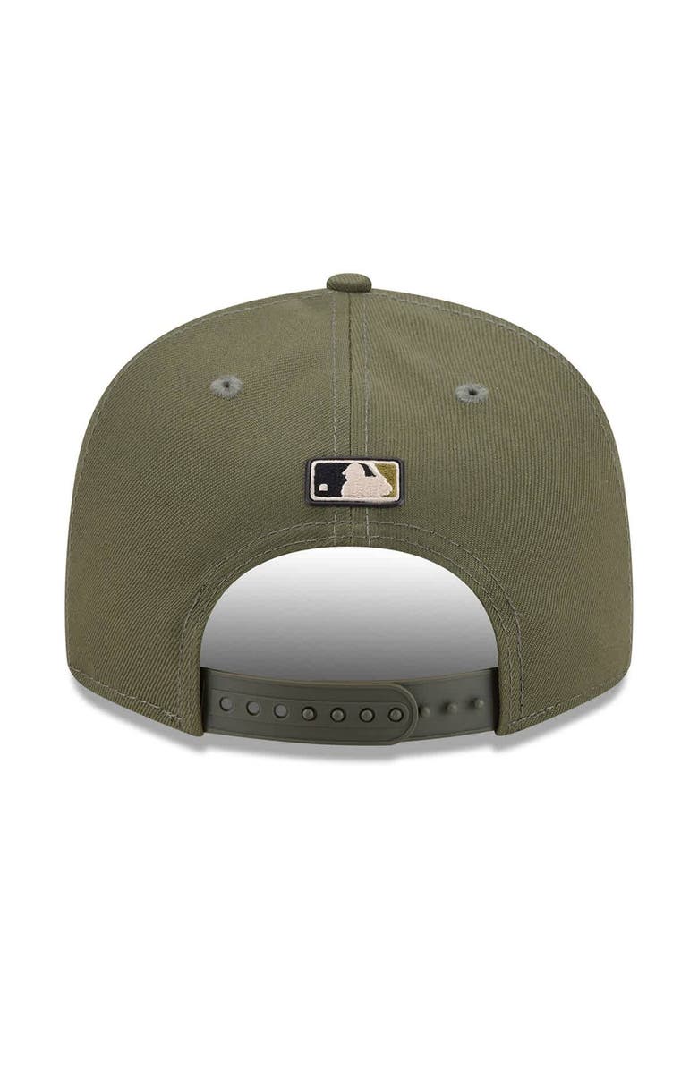 New Era Men's New Era  Olive Boston Red Sox 2026 Armed Forces Day 9FIFTY Snapback Hat, Alternate, color, Olive