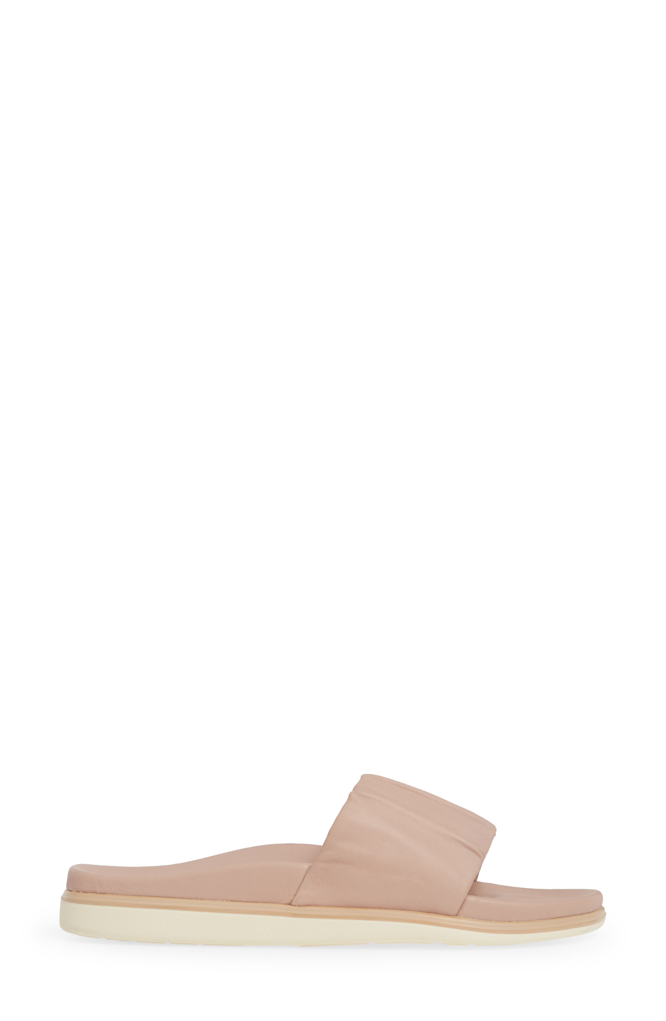 Pihapiha Slide Sandal, Alternate, color, ROSE DUST LEATHER
