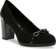 Anne Klein Celina Chain Block Heel Pump