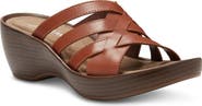 Eastland Poppy Leather Wedge Sandal