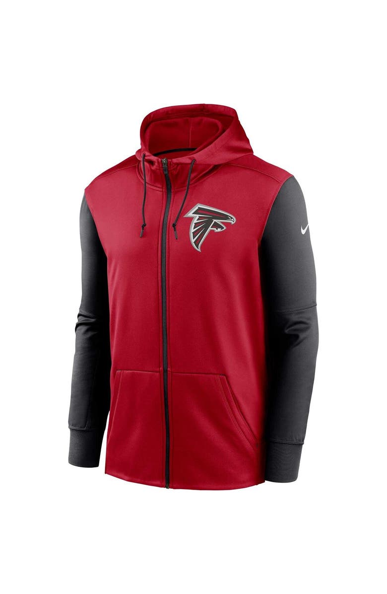Nike Men's Nike  Red Atlanta Falcons Performance Full-Zip Hoodie, Alternate, color, 