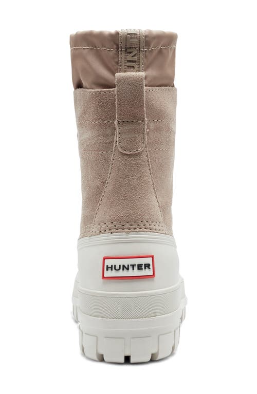 Hunter Skylar Waterproof Boot In White