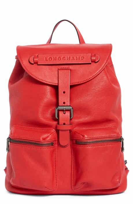 Longchamp LC3D Small Leather Backpack