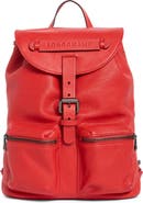 Longchamp LC3D Small Leather Backpack