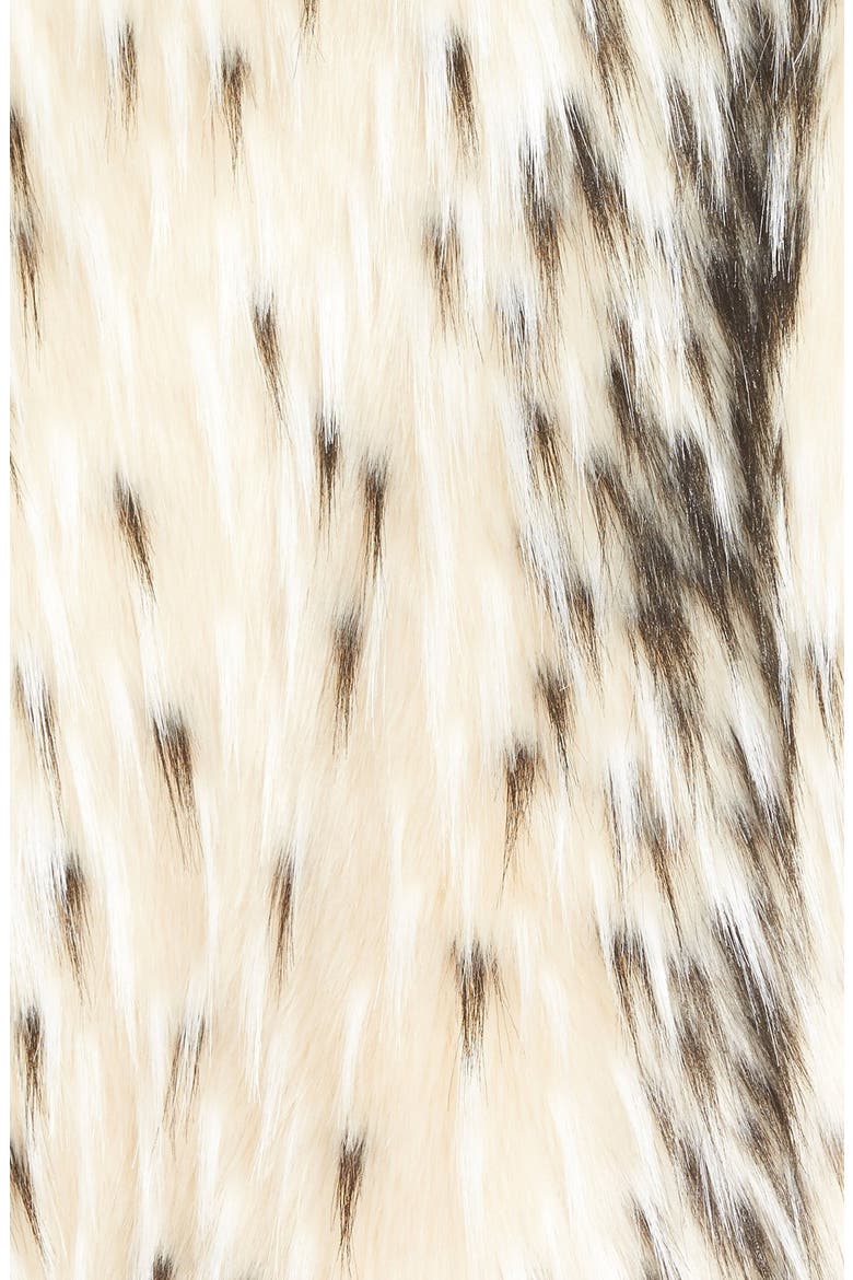 Spotted Faux Fur Jacket, Alternate, color, LYNKS