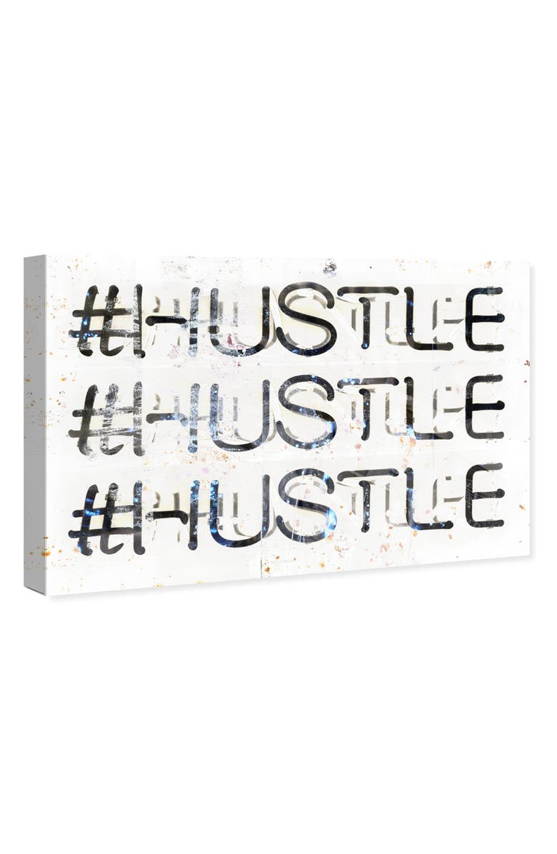 Oliver Gal Hustle Canvas Wall Art, Alternate, color, 