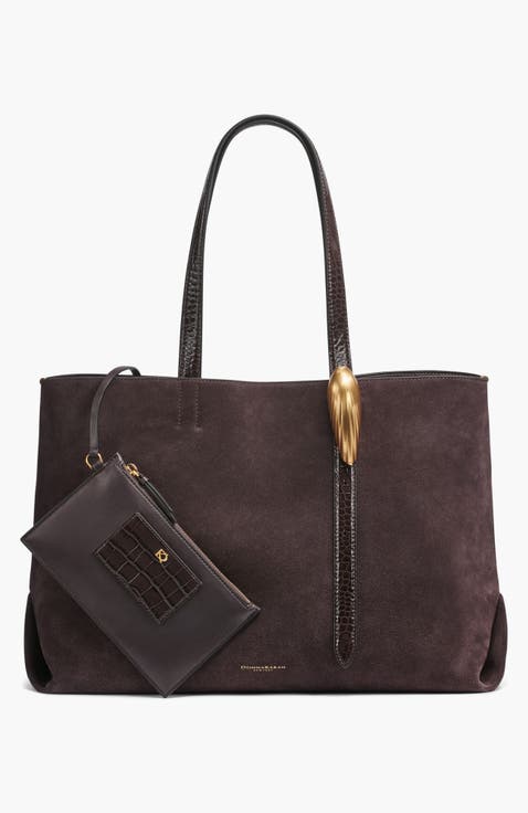Georgette Suede Tote